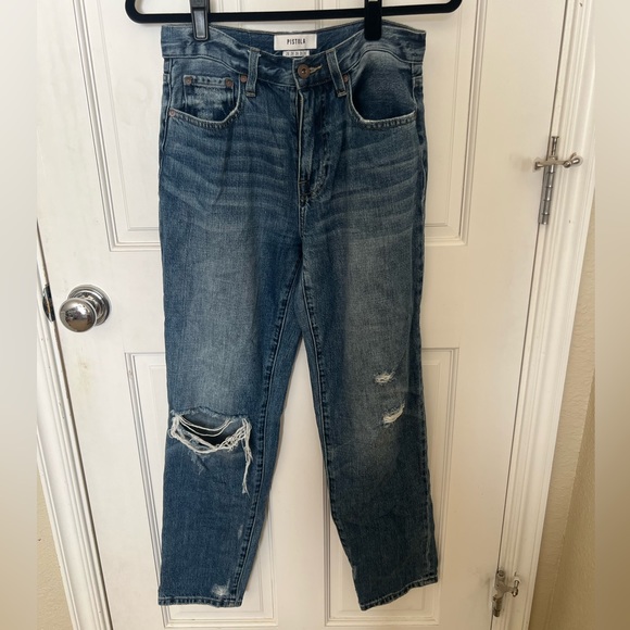 PISTOLA Presley High Rise Vintage '90s Roller Straight Jean - Picture 5 of 7